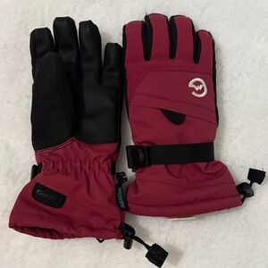 Gordini XS women’s pink and Black Winter Gloves